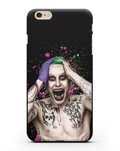 Чехол с иллюстрацией Джокер силиконовый для iPhone 6 Plus