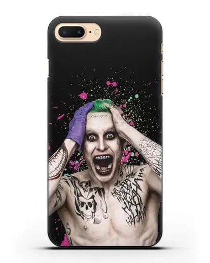 Чехол с иллюстрацией Джокер силиконовый для iPhone 7 Plus