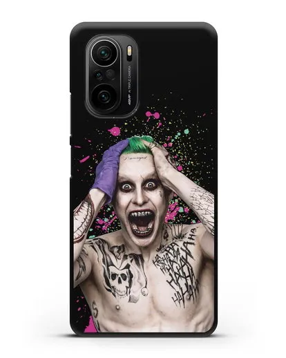 Чехол с иллюстрацией Джокер силиконовый для Xiaomi Poco F3