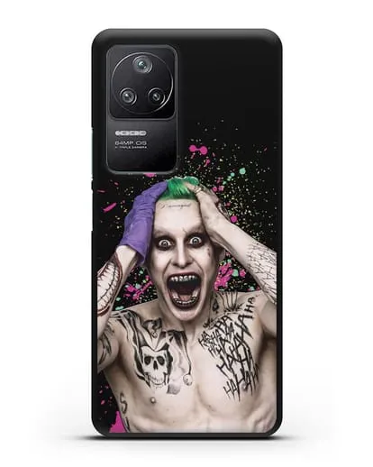 Чехол с иллюстрацией Джокер силиконовый для Xiaomi Poco F4