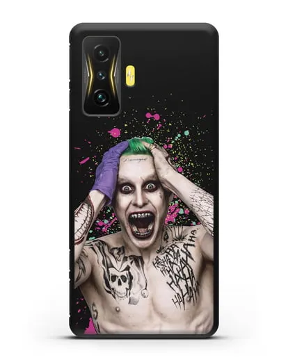 Чехол с иллюстрацией Джокер силиконовый для Xiaomi Poco F4 GT