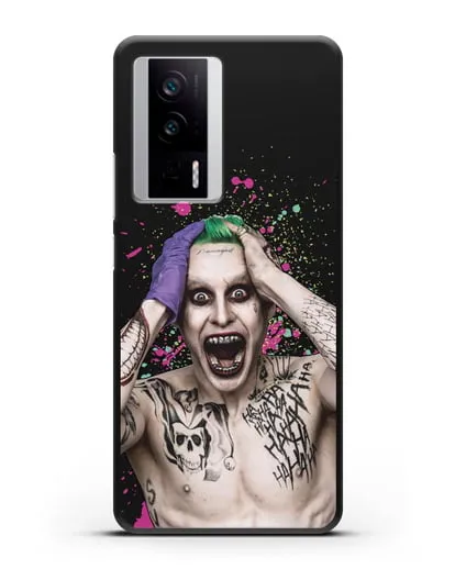 Чехол с иллюстрацией Джокер силиконовый для Xiaomi Poco F5 Pro