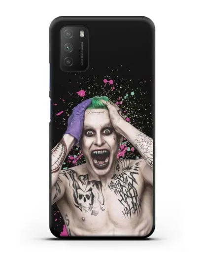 Чехол с иллюстрацией Джокер силиконовый для Xiaomi Poco M3