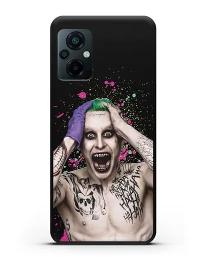 Чехол с иллюстрацией Джокер силиконовый для Xiaomi Poco M5