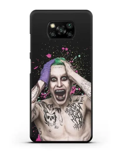 Чехол с иллюстрацией Джокер силиконовый для Xiaomi Poco X3