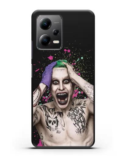 Чехол с иллюстрацией Джокер силиконовый для Xiaomi Poco X5