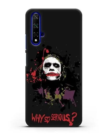 Чехол с картинкой Джокер Готэм силиконовый для Honor 20