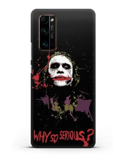 Чехол с картинкой Джокер Готэм силиконовый для Honor 30 Pro Plus