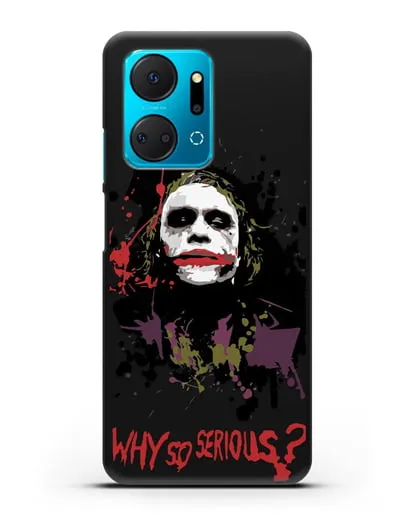 Чехол с картинкой Джокер Готэм силиконовый для Honor X7a Plus