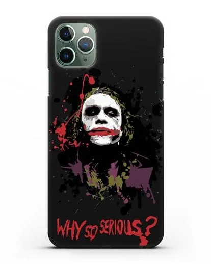 Чехол с картинкой Джокер Готэм силиконовый для iPhone 11 Pro Max