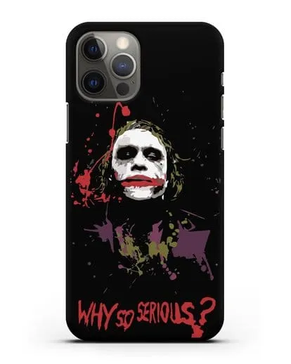 Чехол с картинкой Джокер Готэм силиконовый для iPhone 12 Pro