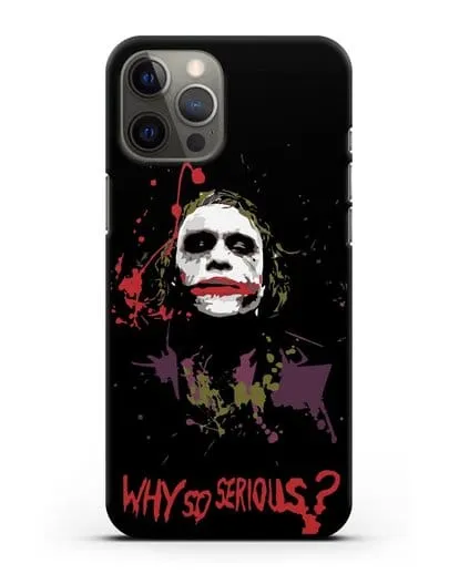 Чехол с картинкой Джокер Готэм силиконовый для iPhone 12 Pro Max