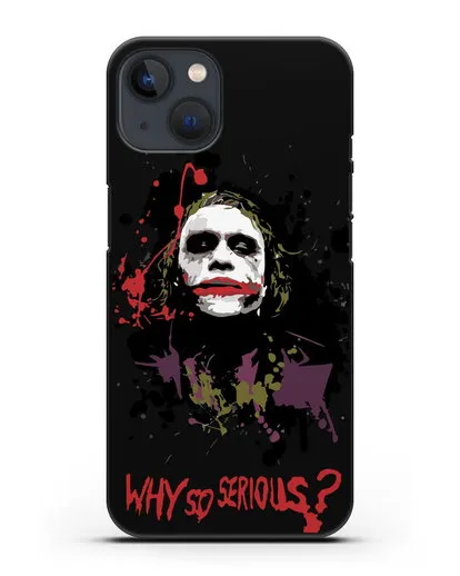 Чехол с картинкой Джокер Готэм силиконовый для iPhone 13 Mini