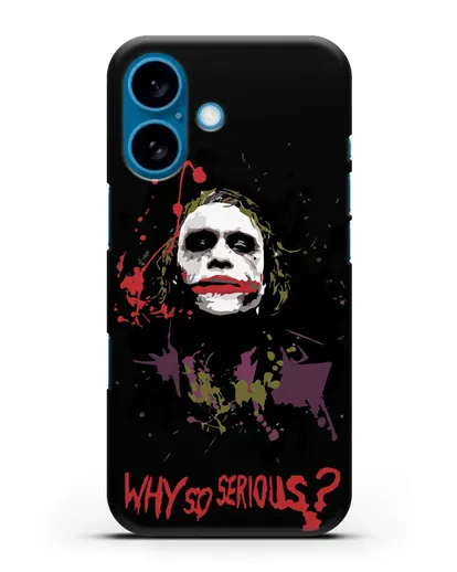 Чехол с картинкой Джокер Готэм силиконовый для iPhone 16