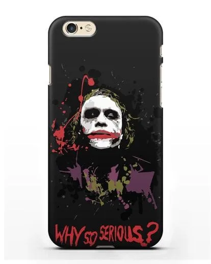 Чехол с картинкой Джокер Готэм силиконовый для iPhone 6s