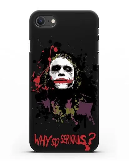 Чехол с картинкой Джокер Готэм силиконовый для iPhone SE 2020
