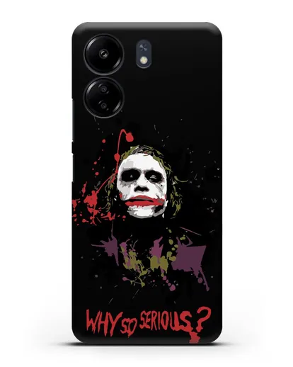 Чехол с картинкой Джокер Готэм силиконовый для Xiaomi Poco C65