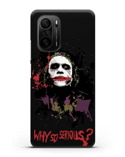 Чехол с картинкой Джокер Готэм силиконовый для Xiaomi Poco F3 Pro