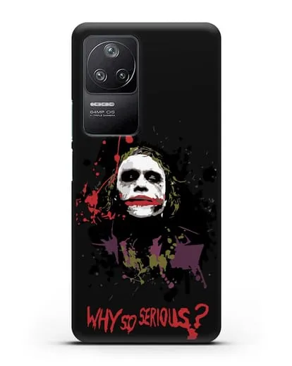 Чехол с картинкой Джокер Готэм силиконовый для Xiaomi Poco F4