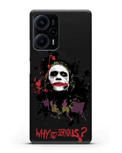 Чехол с картинкой Джокер Готэм силиконовый для Xiaomi Poco F5
