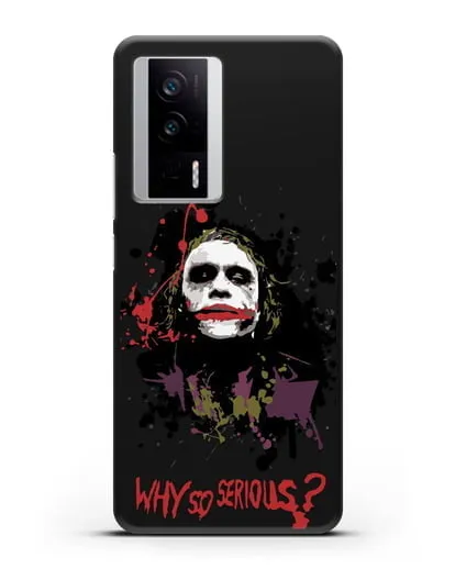 Чехол с картинкой Джокер Готэм силиконовый для Xiaomi Poco F5 Pro