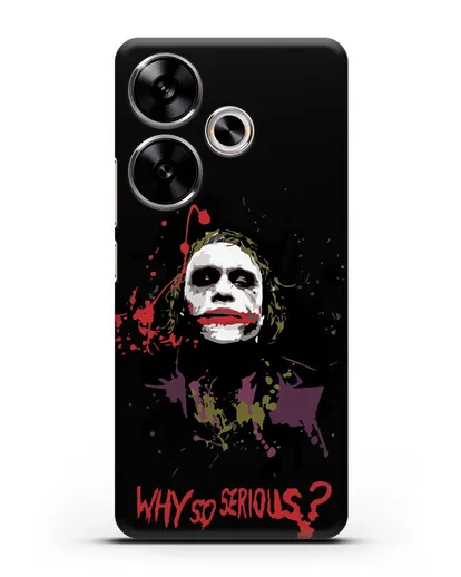 Чехол с картинкой Джокер Готэм силиконовый для Xiaomi Poco F6