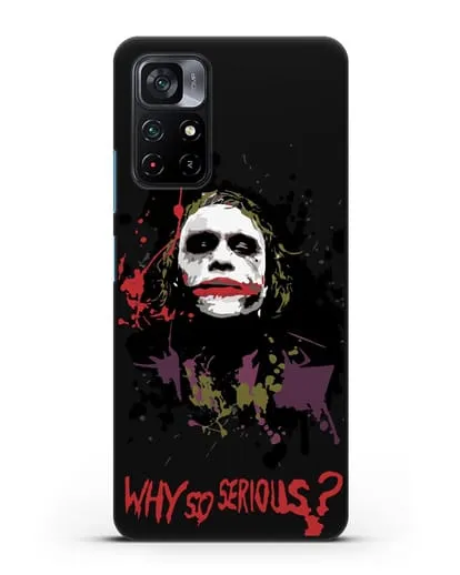 Чехол с картинкой Джокер Готэм силиконовый для Xiaomi Poco M4 Pro 5G