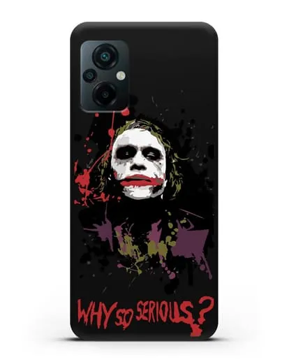 Чехол с картинкой Джокер Готэм силиконовый для Xiaomi Poco M5