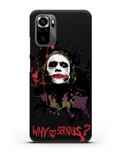 Чехол с картинкой Джокер Готэм силиконовый для Xiaomi Poco M5s