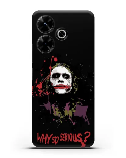 Чехол с картинкой Джокер Готэм силиконовый для Xiaomi Poco M6