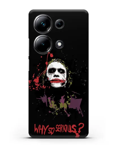 Чехол с картинкой Джокер Готэм силиконовый для Xiaomi Poco M6 Pro