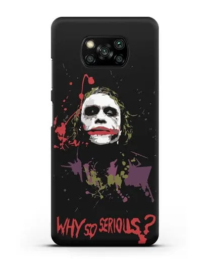 Чехол с картинкой Джокер Готэм силиконовый для Xiaomi Poco X3