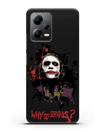 Чехол с картинкой Джокер Готэм силиконовый для Xiaomi Poco X5