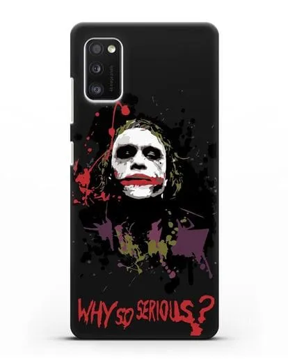 Чехол с картинкой Джокер Готэм силиконовый для Samsung Galaxy A41 [SM-A415F]