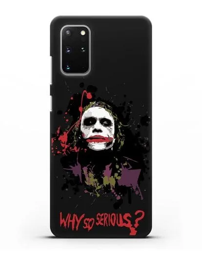 Чехол с картинкой Джокер Готэм силиконовый для Samsung Galaxy S20 Plus [SM-G985F]