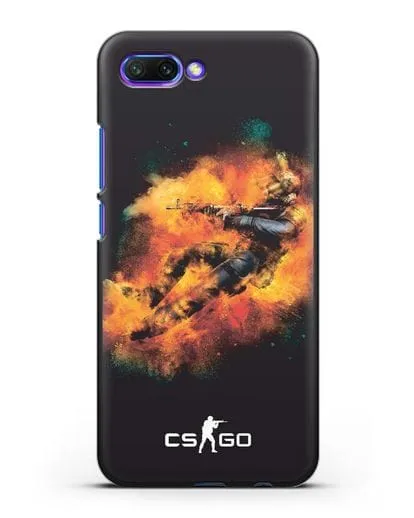 Чехол Counter-Strike спецназ силиконовый для Honor 10