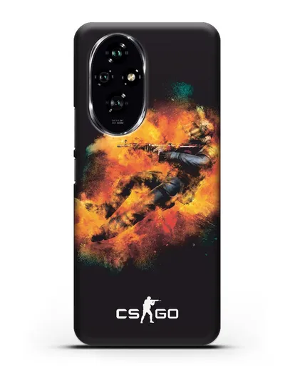 Чехол Counter-Strike спецназ силиконовый для Honor 200