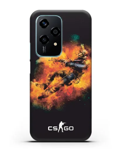 Чехол Counter-Strike спецназ силиконовый для Honor 200 Lite