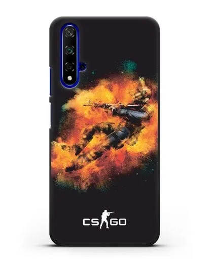 Чехол Counter-Strike спецназ силиконовый для Honor 20