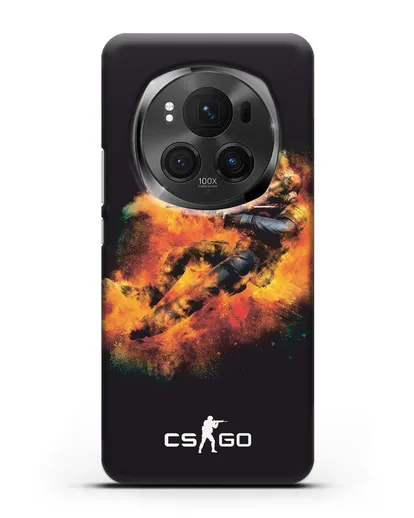 Чехол Counter-Strike спецназ силиконовый для Honor Magic 6 Pro