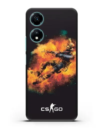 Чехол Counter-Strike спецназ силиконовый для Honor X5 Plus