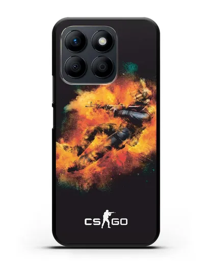 Чехол Counter-Strike спецназ силиконовый для Honor X8b