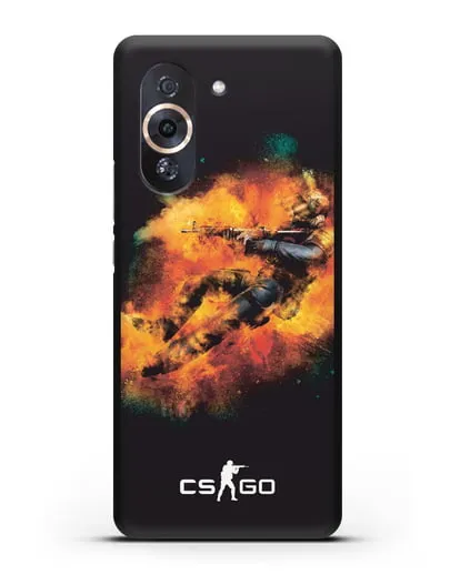 Чехол Counter-Strike спецназ силиконовый для Huawei Nova 10