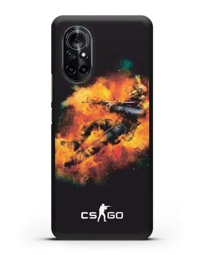 Чехол Counter-Strike спецназ силиконовый для Huawei Nova 8