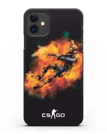 Чехол Counter-Strike спецназ силиконовый для iPhone 11