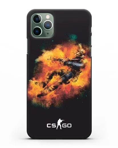 Чехол Counter-Strike спецназ силиконовый для iPhone 11 Pro