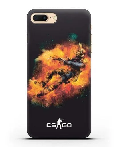 Чехол Counter-Strike спецназ силиконовый для iPhone 7 Plus