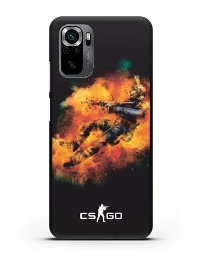 Чехол Counter-Strike спецназ силиконовый для Xiaomi Poco M5s