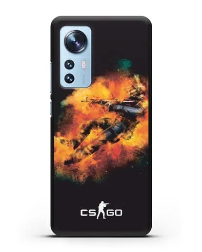 Чехол Counter-Strike спецназ силиконовый для Xiaomi 12