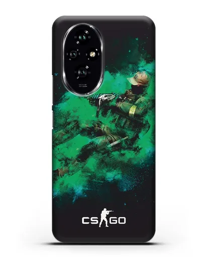 Чехол Counter-Strike GO террорист силиконовый для Honor 200